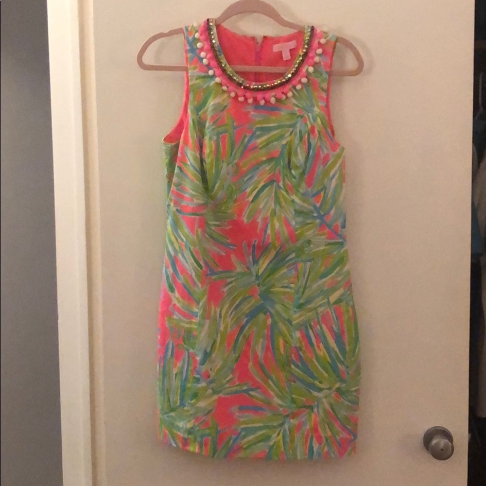 Lilly Pulitzer Dress with detailed collar